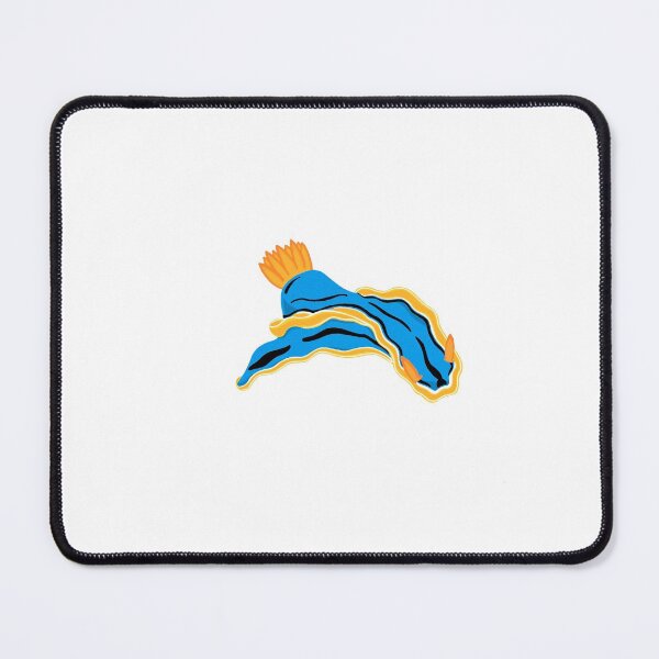 Item preview, Blue and Yellow Nudibranch designed and sold by sophie-roy1.