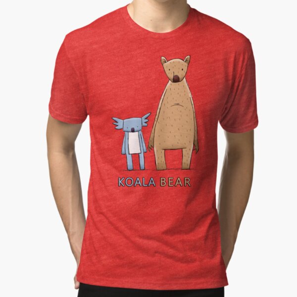 Cute Koala Bear Tri-blend T-Shirt