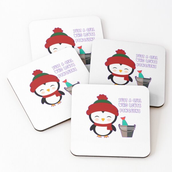 Item preview, just a girl who loves penguins designed and sold by Kubik-Kuba.