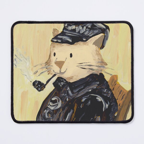 Item preview, Cat smoking pipe designed and sold by evelyn-at-work.