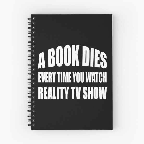 Item preview, Un libro muere cada vez que miras un reality show designed and sold by Fislux.
