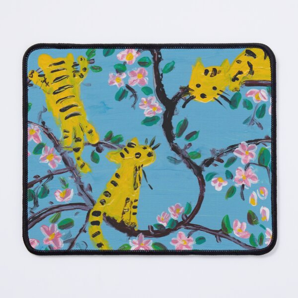 Item preview, Cattigers in a cherry tree designed and sold by evelyn-at-work.