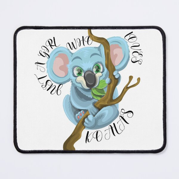 Item preview, Just a girl who loves koalas designed and sold by arkantus.