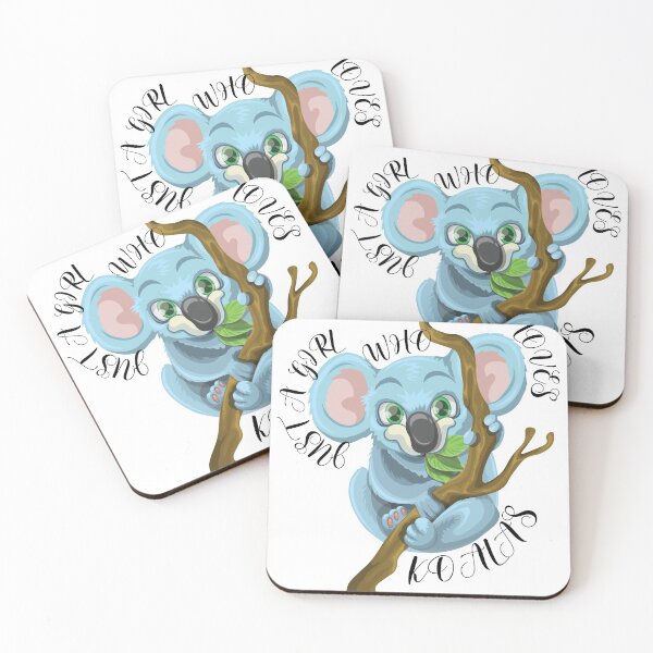 Item preview, Just a girl who loves koalas designed and sold by arkantus.