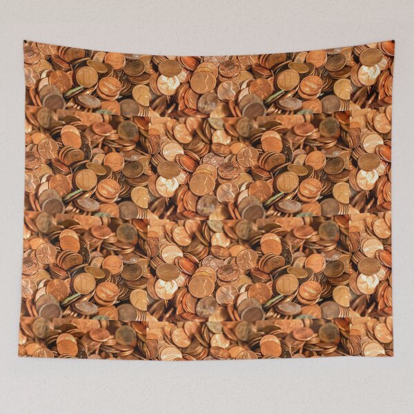 Item preview, Pennies, Pile of pennies. change pile,cents designed and sold by Nostrathomas66.