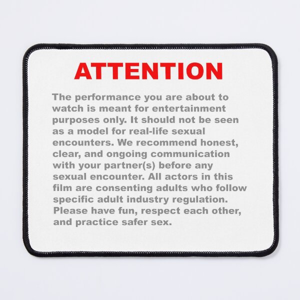 Item preview, Attention - Sexual Notice designed and sold by PhrasesOfWords.