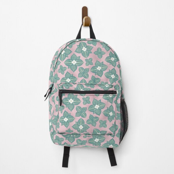 Item preview, Tossed Bunchberry Blossoms on Pink designed and sold by Christine Philbrick.
