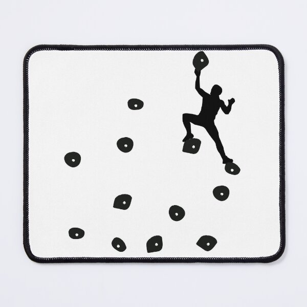 Item preview, Bouldering Climbing Black Boulder Handles Man designed and sold by DerNerd.