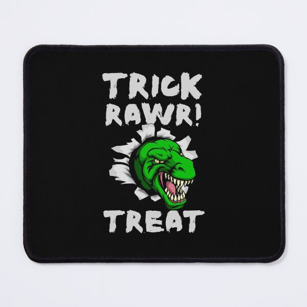 Item preview, Trick Rawr Treat - Funny Halloween dinosaur design designed and sold by Theleochick.