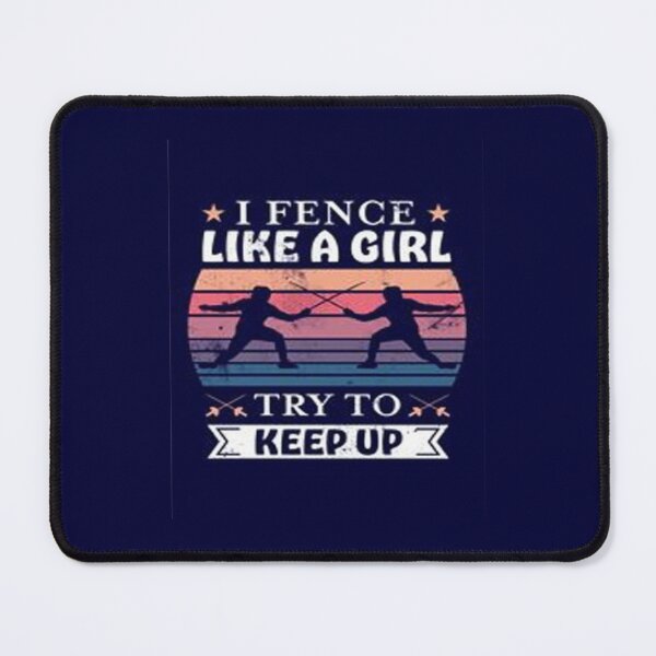 Item preview, I Fence Like A Girl Funny Fencing Gift for Mom designed and sold by Animoxz3.
