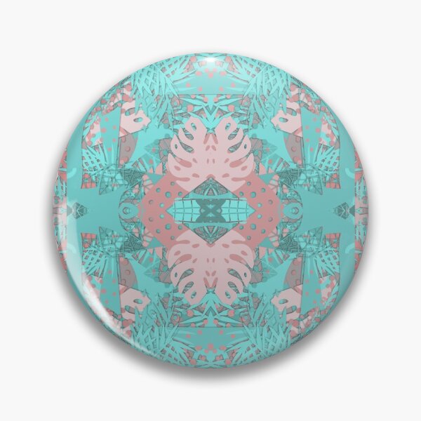 Item preview, Leaves abstract colorful Pastel paper cut out pattern designed and sold by MyColorfulDream.
