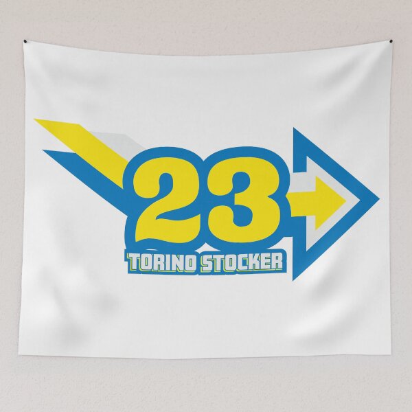 Item preview, 1975 - Torino Stocker (Blue on White) designed and sold by Justin Ellis.