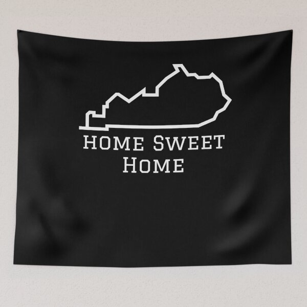 Artikelvorschau, Bundesstaat Kentucky KY Home Sweet Home Umriss entworfen und verkauft von Hpabedi.