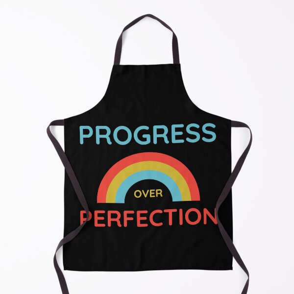 Item preview, motivational progress over perfection back to school teacher designed and sold by Clurixious.