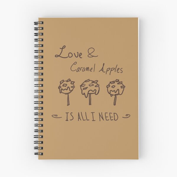 Item preview, Love and Caramel Apples is All I Need Brown Design for Light Shirts designed and sold by EssarangArt.