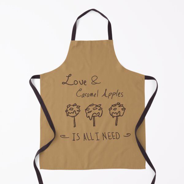 Item preview, Love and Caramel Apples is All I Need Brown Design for Light Shirts designed and sold by EssarangArt.