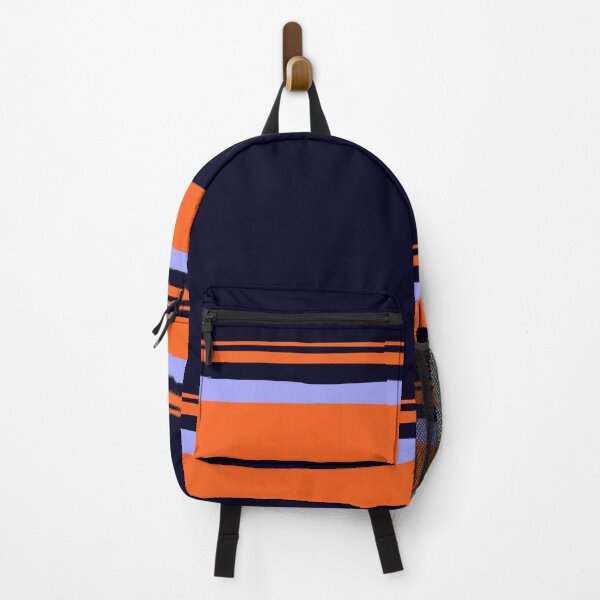 Item preview, orange blue stripes designed and sold by ladstudio.