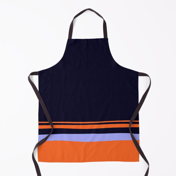 Item preview, rayas azul naranja designed and sold by ladstudio.