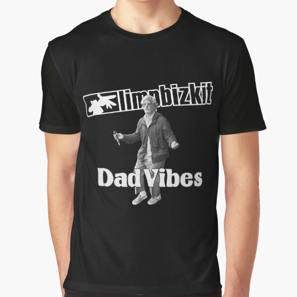 Vista previa del artículo con la obra «Banda de Lim Bizkit, nuevo single, papá vibra logo», diseñado y vendido por AfalteShamama.