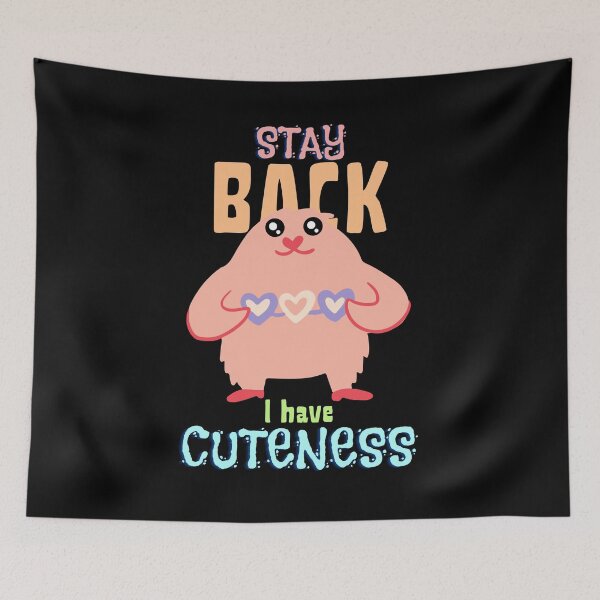 Item preview, Stay Back, I have Cuteness! Cute and funny Monsters baby  designed and sold by SweetbeStore.