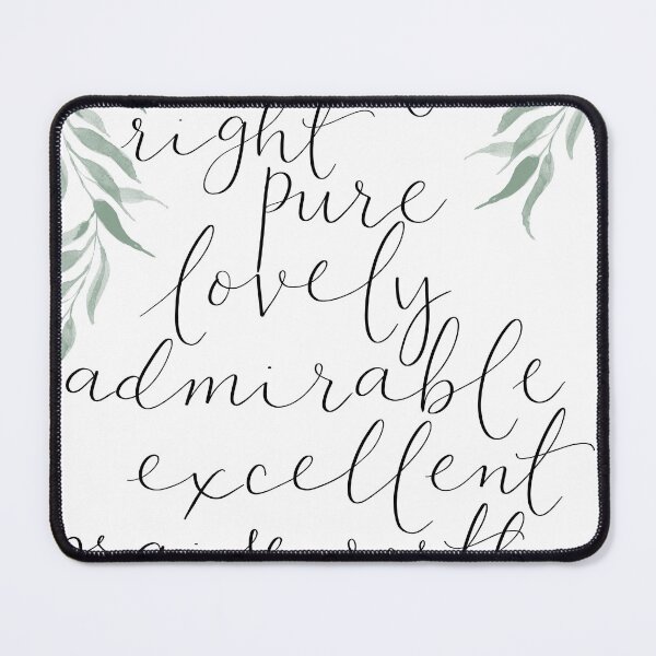Item preview, Christian word art whatever is true designed and sold by Andhopedesigns.