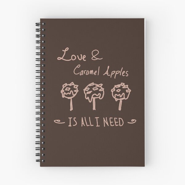 Item preview, Copy of Love and Caramel Apples is All I Need Tan Design for Dark Shirts designed and sold by EssarangArt.