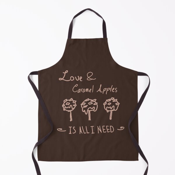 Item preview, Copy of Love and Caramel Apples is All I Need Tan Design for Dark Shirts designed and sold by EssarangArt.