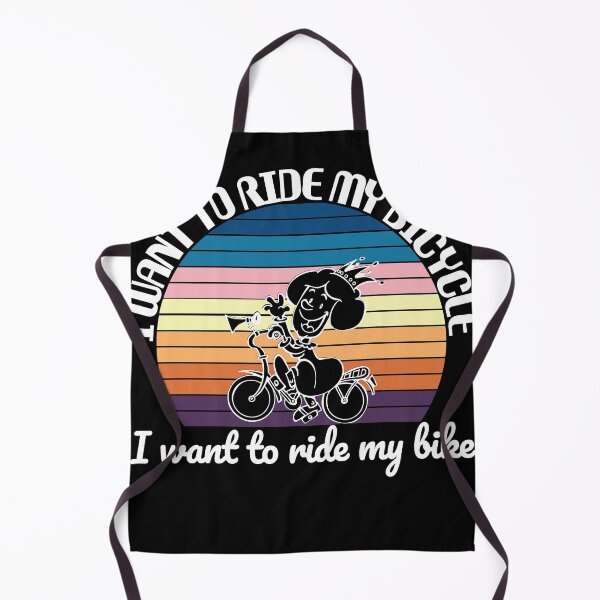 Item preview, A queen on her bicycle in the sunset designed and sold by arkantus.