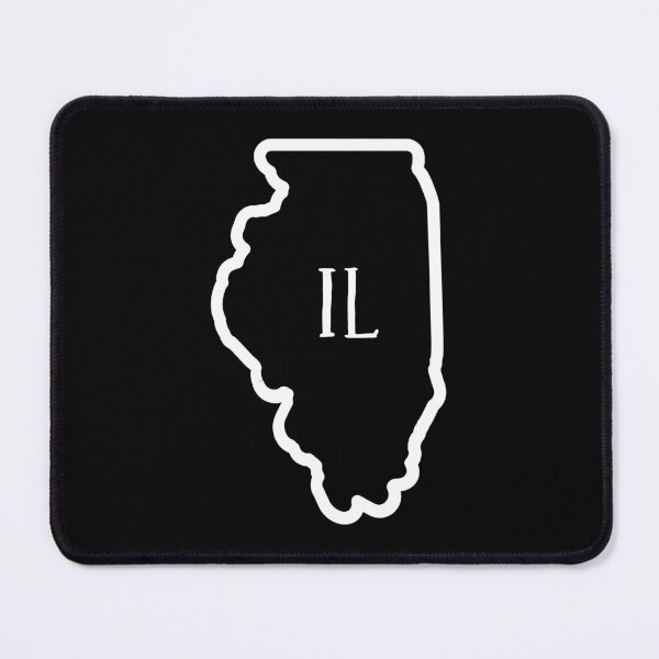 Item preview, State of Illinois IL Abbreviation Outline designed and sold by Hpabedi.