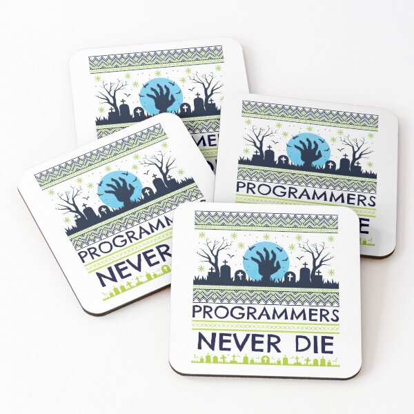 Item preview, Computer Geek Programmers Never Die designed and sold by ComputerGeeksTs.