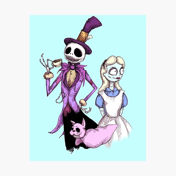 Nightmare In Wonderland Photographic Print