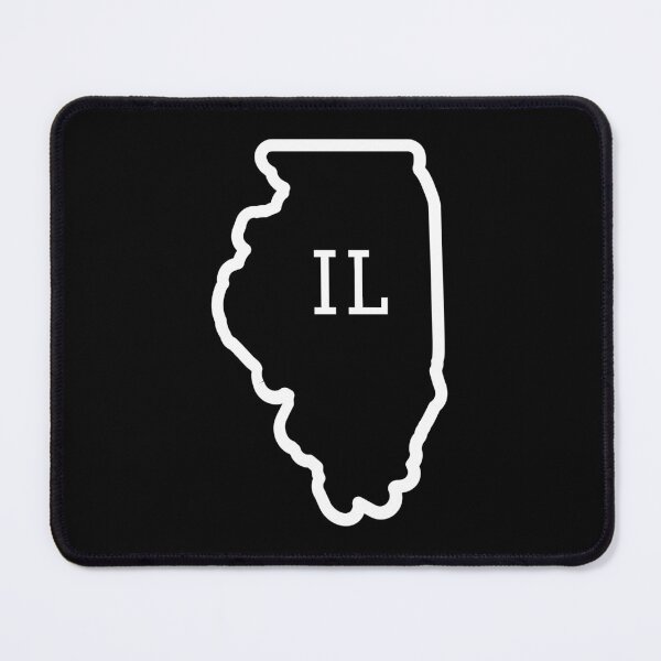Item preview, State of Illinois IL Abbreviation Outline designed and sold by Hpabedi.