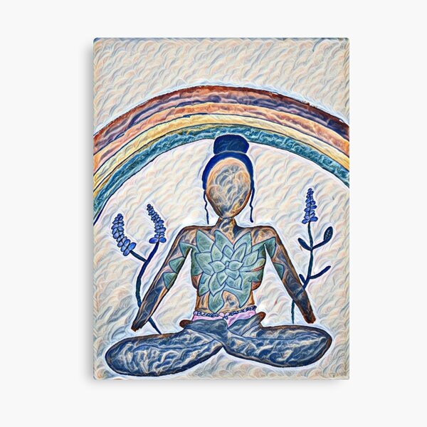 Under The Rainbow Canvas Print