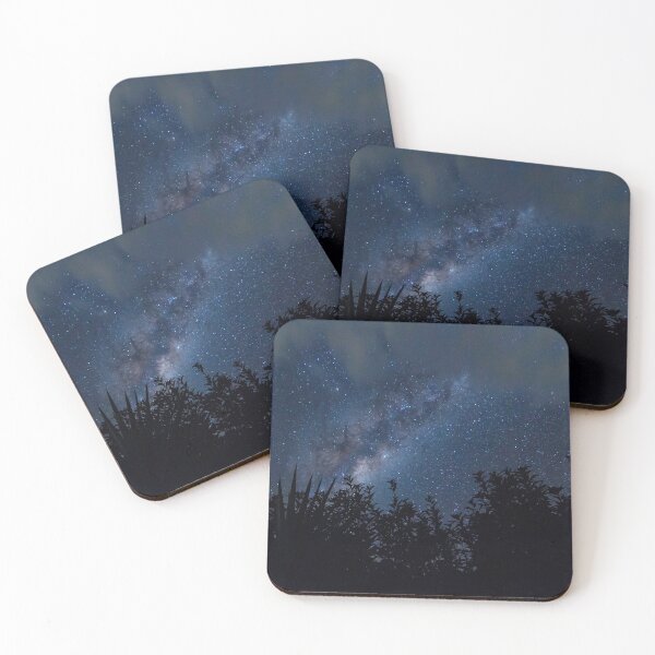 Item preview, Painted Sky at night, stars and forests view designed and sold by Marie Young.