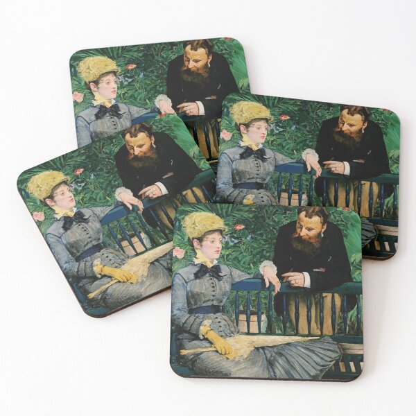 Item preview, In The Conservatory - Edouard Manet designed and sold by brushandframes.