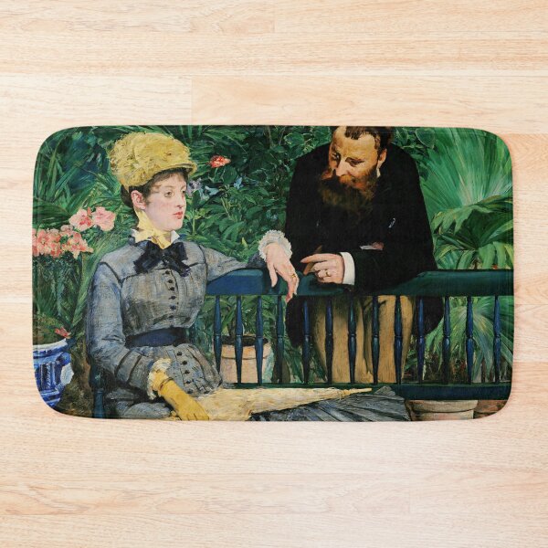 Item preview, In The Conservatory - Edouard Manet designed and sold by brushandframes.