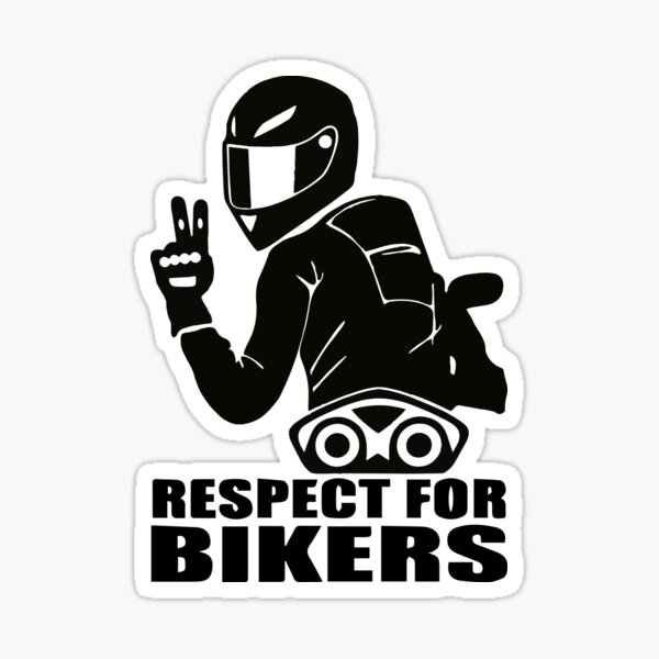 #DLZG (Respekt für Biker) Sticker