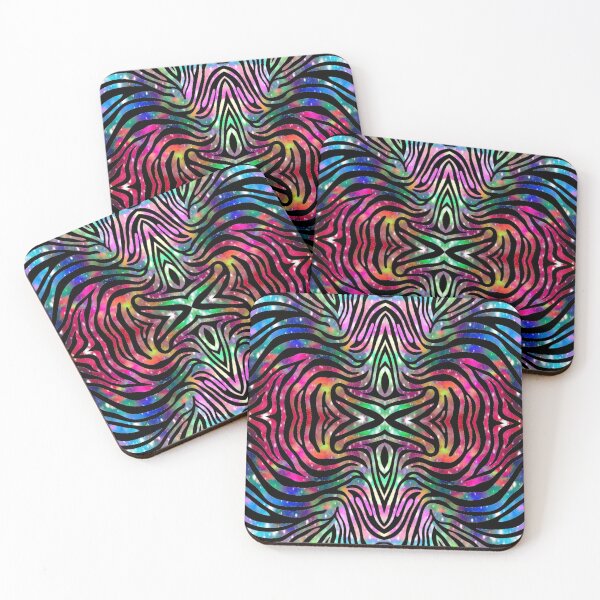 Item preview, Rainbow Zebra 10 designed and sold by KnightStarrArt.