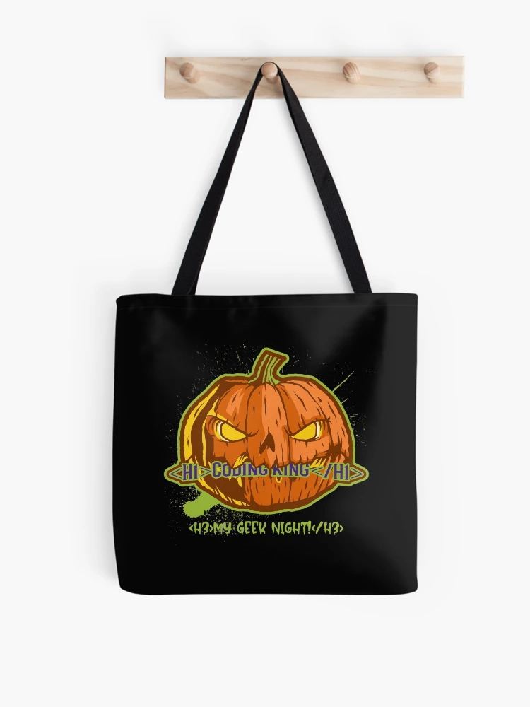 Thumbnail 1 of 2, Tote Bag, Computer Geek Coding King designed and sold by ComputerGeeksTs.