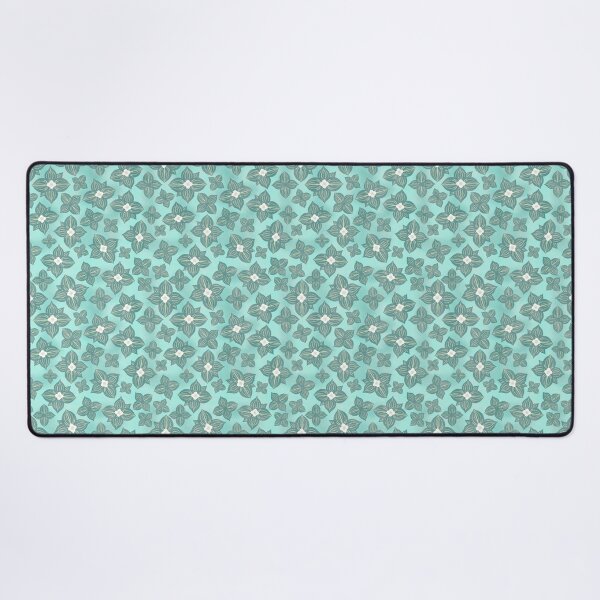 Item preview, Tossed Bunchberry Blossoms on Aqua designed and sold by Christine Philbrick.