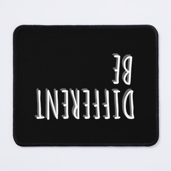 Item preview, Be Different Backward Letters designed and sold by Tiienda ⭐⭐⭐⭐⭐(1.3k).