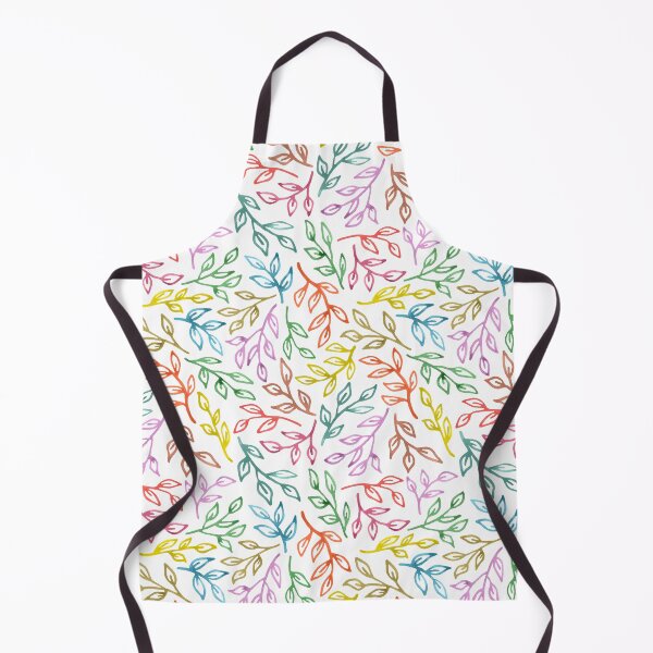 Aperçu de l'œuvre Feuilles de confettis aquarelle créée et vendue par Gardenia Watercolors.