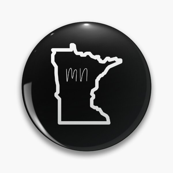 Item preview, State of Minnesota MN Abbreviation Outline designed and sold by Hpabedi.