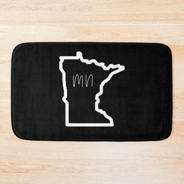 Item preview, State of Minnesota MN Abbreviation Outline designed and sold by Hpabedi.