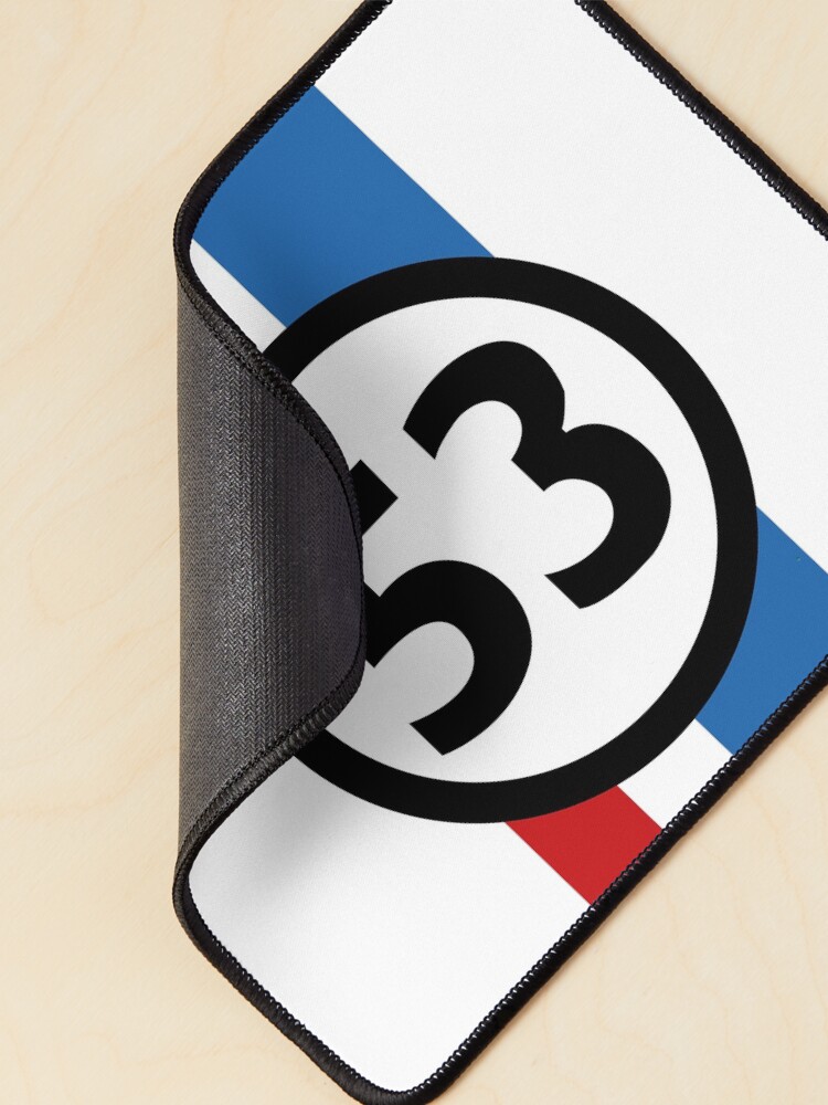 Imagen 2 de 5, Alfombrilla de ratón con la obra Herbie 53 coche viejo, diseñada y vendida por mimobear.