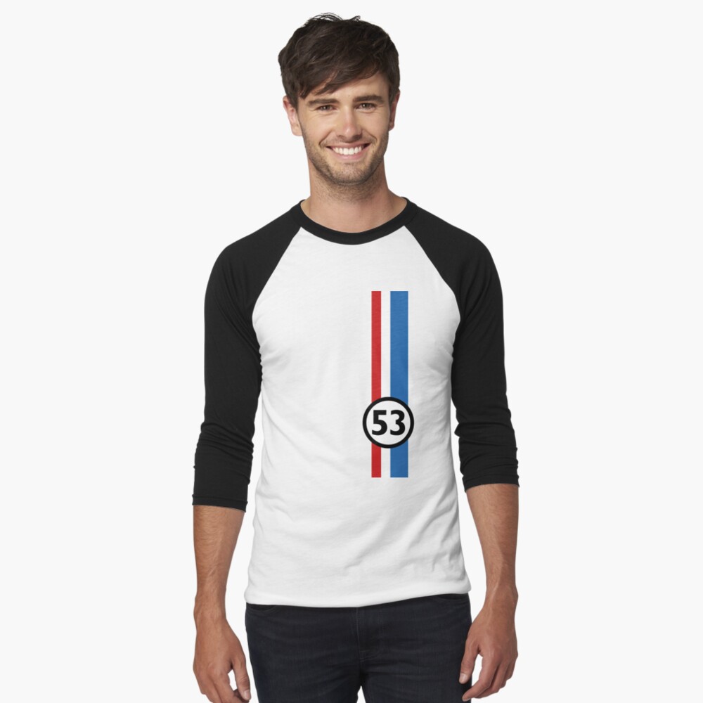 Vista previa del artículo con la obra «Camiseta ¾ estilo béisbol», diseñado y vendido por mimobear.