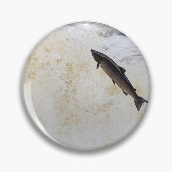 Item preview, Leaping Atlantic wild salmon  designed and sold by chanonry.