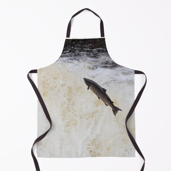 Item preview, Leaping Atlantic wild salmon  designed and sold by chanonry.