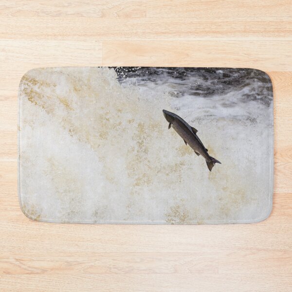 Item preview, Leaping Atlantic wild salmon  designed and sold by chanonry.