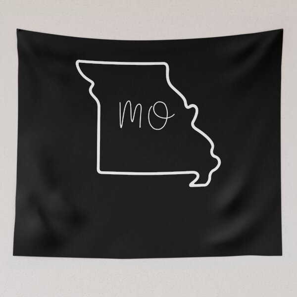 Item preview, State of Missouri MO Abbreviation Outline designed and sold by Hpabedi.